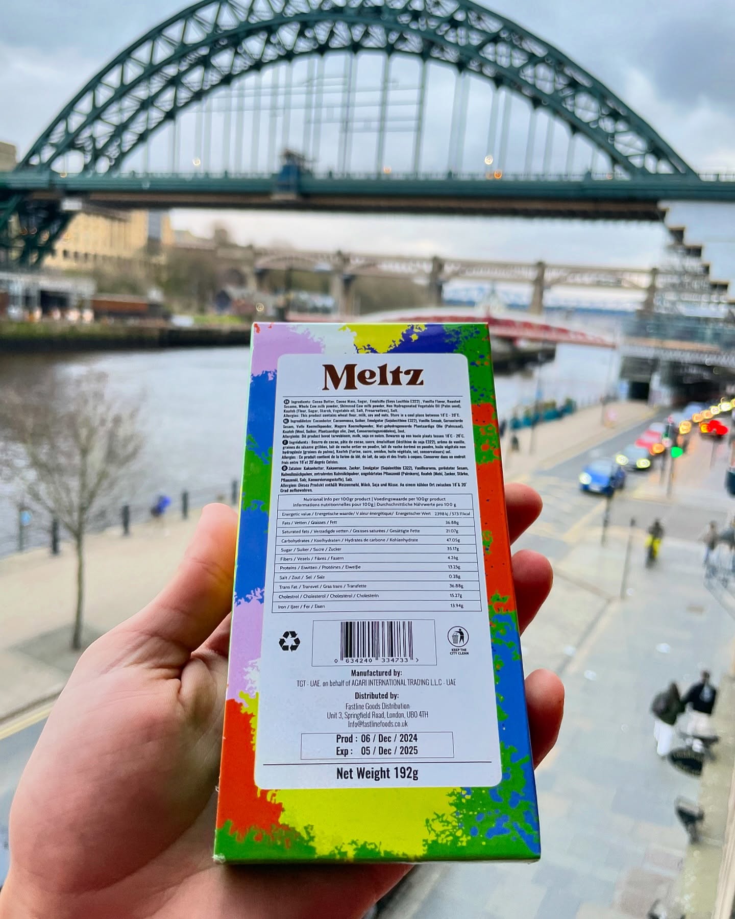 Original Meltz Dubai Chocolate (200g)
