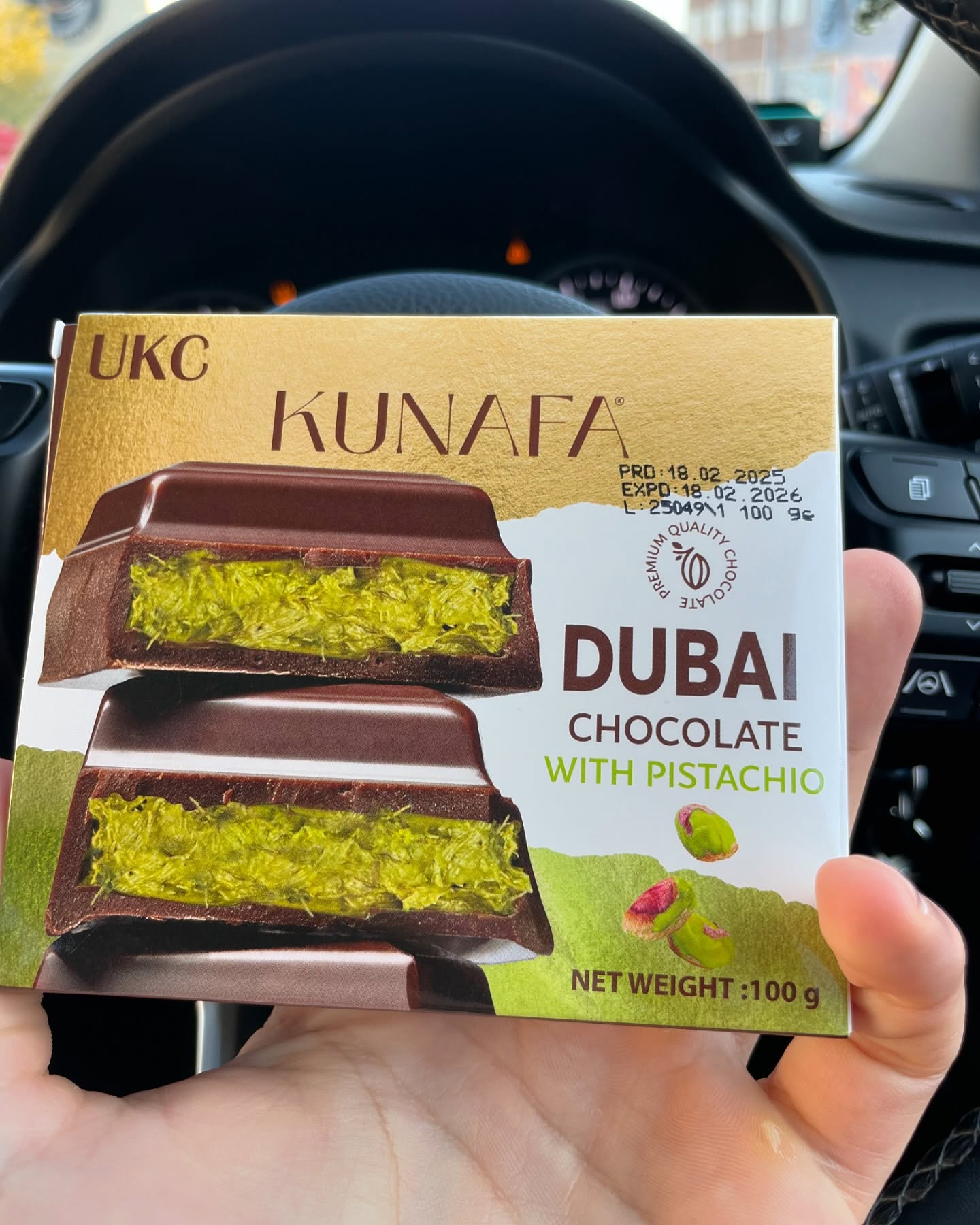 Kunafa Dubai Chocolate (100g)