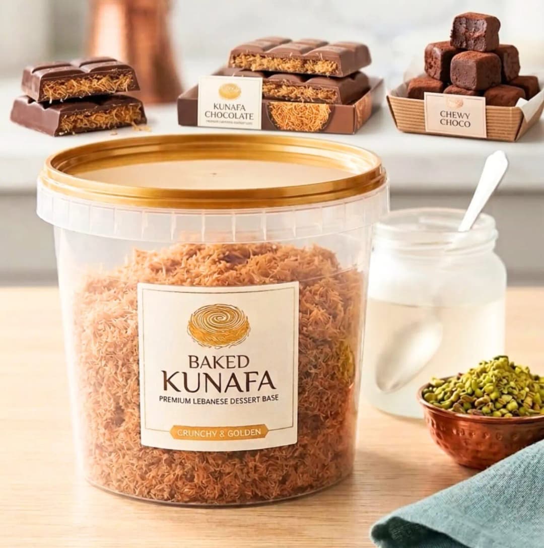 Baked Kunafa 500g – Premium Ready-to-Use Kunafa Dough (also known as Dubi Chocolate)