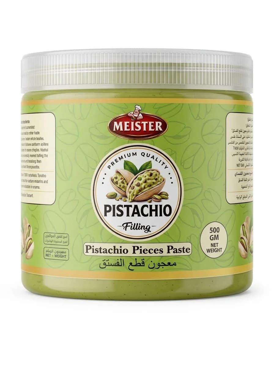 Dubai Chocolate FIX UK - Meister Crunchy Pistachio Fillings 500g