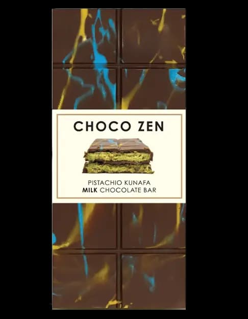 Premium Dubai Chocolate Pistachio Kunafa Bar 190g