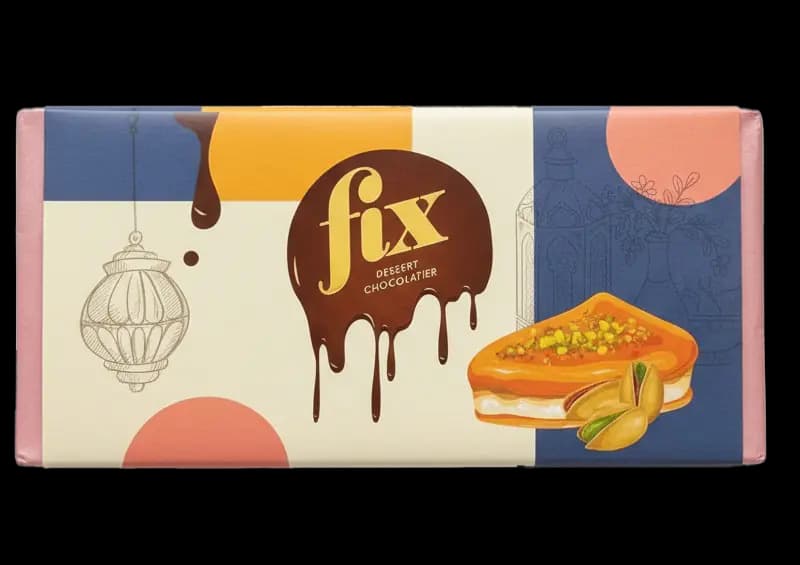 Fix Dubai Chocolate Pistachio Knafeh Bar - 200g